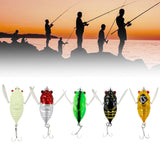 Maxbell 5x Fishing Lures Set Professional Fishing Gear Lake Fishing Artificial Lures