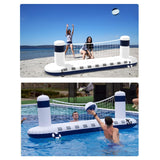 Maxbell Inflatable Pool Volleyball Set Fun Volleyball Net for Children Parent 300cmx75cmx90cm