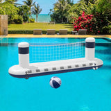 Maxbell Inflatable Pool Volleyball Set Fun Volleyball Net for Children Parent 300cmx75cmx90cm