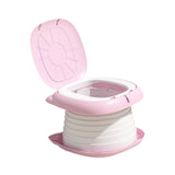 Maxbell Baby Potty Chair Garbage Bag Slot Travel Nonslip Multifunction Potty Seat pink