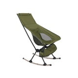 Maxbell Folding Camping Chair Rocker Foldable Camp Chair Porch Outdoor Rocking Chair