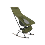 Maxbell Folding Camping Chair Rocker Foldable Camp Chair Porch Outdoor Rocking Chair