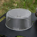 Maxbell Veggie Steamer Basket Multiuse Steam Basket Pan for Chinese Wok Kitchen Eggs