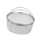 Maxbell Veggie Steamer Basket Multiuse Steam Basket Pan for Chinese Wok Kitchen Eggs