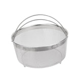 Maxbell Veggie Steamer Basket Multiuse Steam Basket Pan for Chinese Wok Kitchen Eggs