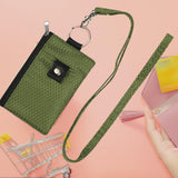 Maxbell RFID Blocking Wallet Portable Travel Accessory Travel Wallet for Travel Trip Green