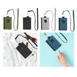 Maxbell RFID Blocking Wallet Portable Travel Accessory Travel Wallet for Travel Trip Green