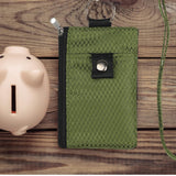 Maxbell RFID Blocking Wallet Portable Travel Accessory Travel Wallet for Travel Trip Green