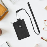 Maxbell RFID Blocking Wallet Portable Travel Accessory Travel Wallet for Travel Trip Black