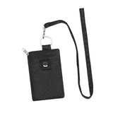 Maxbell RFID Blocking Wallet Portable Travel Accessory Travel Wallet for Travel Trip Black