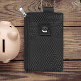 Maxbell RFID Blocking Wallet Portable Travel Accessory Travel Wallet for Travel Trip Black