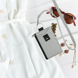 Maxbell RFID Blocking Wallet Portable Travel Accessory Travel Wallet for Travel Trip Gray