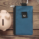 Maxbell RFID Blocking Wallet Portable Travel Accessory Travel Wallet for Travel Trip Blue