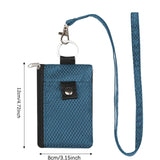 Maxbell RFID Blocking Wallet Portable Travel Accessory Travel Wallet for Travel Trip Blue