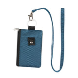 Maxbell RFID Blocking Wallet Portable Travel Accessory Travel Wallet for Travel Trip Blue