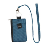 Maxbell RFID Blocking Wallet Portable Travel Accessory Travel Wallet for Travel Trip Blue