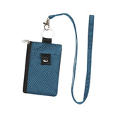 Maxbell RFID Blocking Wallet Portable Travel Accessory Travel Wallet for Travel Trip Blue