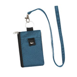 Maxbell RFID Blocking Wallet Portable Travel Accessory Travel Wallet for Travel Trip Blue