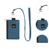 Maxbell RFID Blocking Wallet Portable Travel Accessory Travel Wallet for Travel Trip Blue