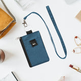 Maxbell RFID Blocking Wallet Portable Travel Accessory Travel Wallet for Travel Trip Blue