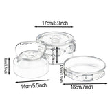 Maxbell 3Pcs Camping Cooking Set with Storage Bag for Fishing Outdoor Cooking Hiking Orange