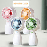Maxbell Handheld Small Fan USB Rechargeable Tabletop Fan for Hiking Home Backpacking