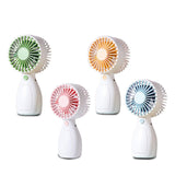 Maxbell Handheld Small Fan USB Rechargeable Tabletop Fan for Hiking Home Backpacking