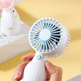 Maxbell Handheld Small Fan USB Rechargeable Tabletop Fan for Hiking Home Backpacking