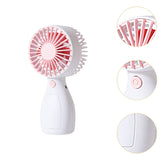 Maxbell Handheld Small Fan USB Rechargeable Tabletop Fan for Hiking Home Backpacking