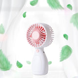 Maxbell Handheld Small Fan USB Rechargeable Tabletop Fan for Hiking Home Backpacking