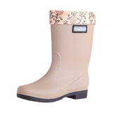 Maxbell Womens Rain Boots Waterproof Versatile Rainboots for Outdoor Fishing Camping EU Size 38