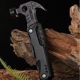 Maxbell Multitool Claw Hammer Plier Screwdriver Pocket Hammer for Activities Outdoor