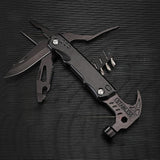 Maxbell Multitool Claw Hammer Plier Screwdriver Pocket Hammer for Activities Outdoor