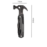 Maxbell Multitool Claw Hammer Plier Screwdriver Pocket Hammer for Activities Outdoor