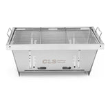 Maxbell Barbecue Grill Detachable Campfire Grill Camping Furnace for Party Camping