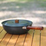 Maxbell Outdoor Camping Frying Pan Lightweight Tableware for Picnic Outdoor Barbecue