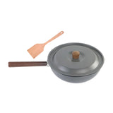 Maxbell Outdoor Camping Frying Pan Lightweight Tableware for Picnic Outdoor Barbecue