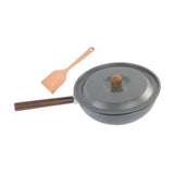 Maxbell Outdoor Camping Frying Pan Lightweight Tableware for Picnic Outdoor Barbecue