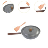 Maxbell Outdoor Camping Frying Pan Lightweight Tableware for Picnic Outdoor Barbecue