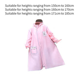 Maxbell Hooded Raincoat Windbreaker Long Sleeve Coat for Backpacking Fishing Cycling L