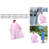 Maxbell Hooded Raincoat Windbreaker Long Sleeve Coat for Backpacking Fishing Cycling L
