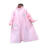 Maxbell Hooded Raincoat Windbreaker Long Sleeve Coat for Backpacking Fishing Cycling XL