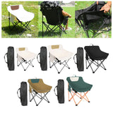 Maxbell Folding Camping Chair Heavy Duty Lightweight Beach Chair for Park BBQ Picnic Beige S