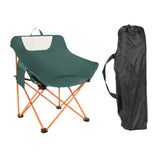 Maxbell Folding Camping Chair Heavy Duty Lightweight Beach Chair for Park BBQ Picnic Green L