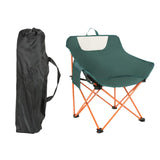 Maxbell Folding Camping Chair Heavy Duty Lightweight Beach Chair for Park BBQ Picnic Green L