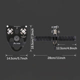 Maxbell Rock Climbing Pulley 45kN Tool Rope Rigging Block for Climbing Hiking Caving