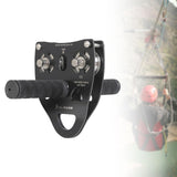 Maxbell Rock Climbing Pulley 45kN Tool Rope Rigging Block for Climbing Hiking Caving