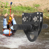 Maxbell Rock Climbing Pulley 45kN Tool Rope Rigging Block for Climbing Hiking Caving