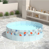 Maxbell Pet Bathing Tub Bathing Pet Wading Pool Foldable Pool for Kids Pets Swimming 120cmx45cm