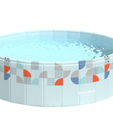 Maxbell Pet Bathing Tub Bathing Pet Wading Pool Foldable Pool for Kids Pets Swimming 160cmx45cm